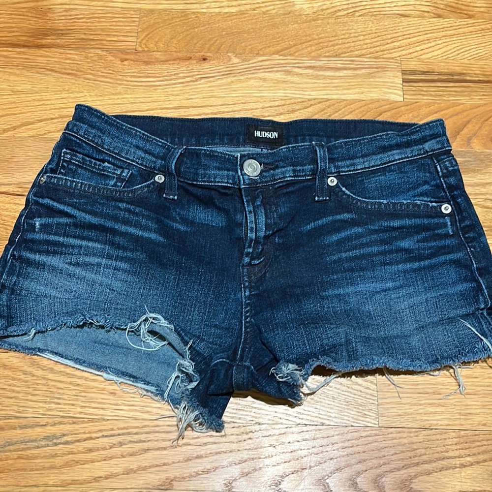 Hudson size 28 cutoff denim shorts